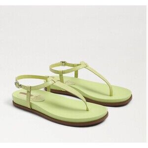 Sam Edelman Naomi Thing Sandal Lime Croc Size 9 NEW